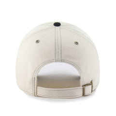 Atlanta Braves Keepsake Collection Clean Up Adjustable Hat - Natural/Black | 47 brand