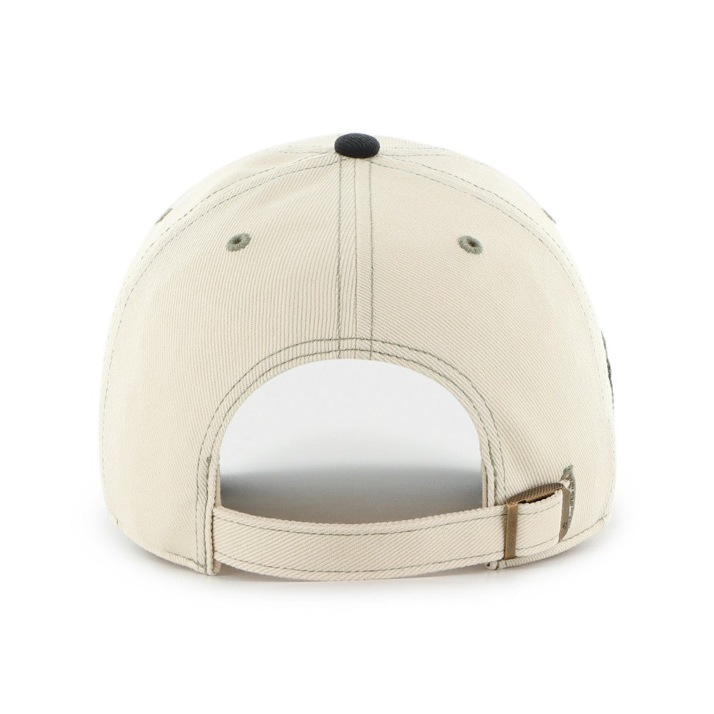 New York Yankees Keepsake Collection Clean Up Adjustable Hat - Natural/Black | 47 brand