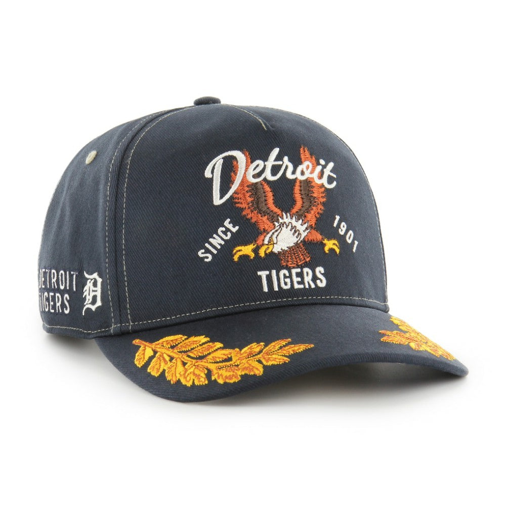 Detroit Tigers Keepsake Collection Adjustable Hitch Hat - Navy | 47 brand