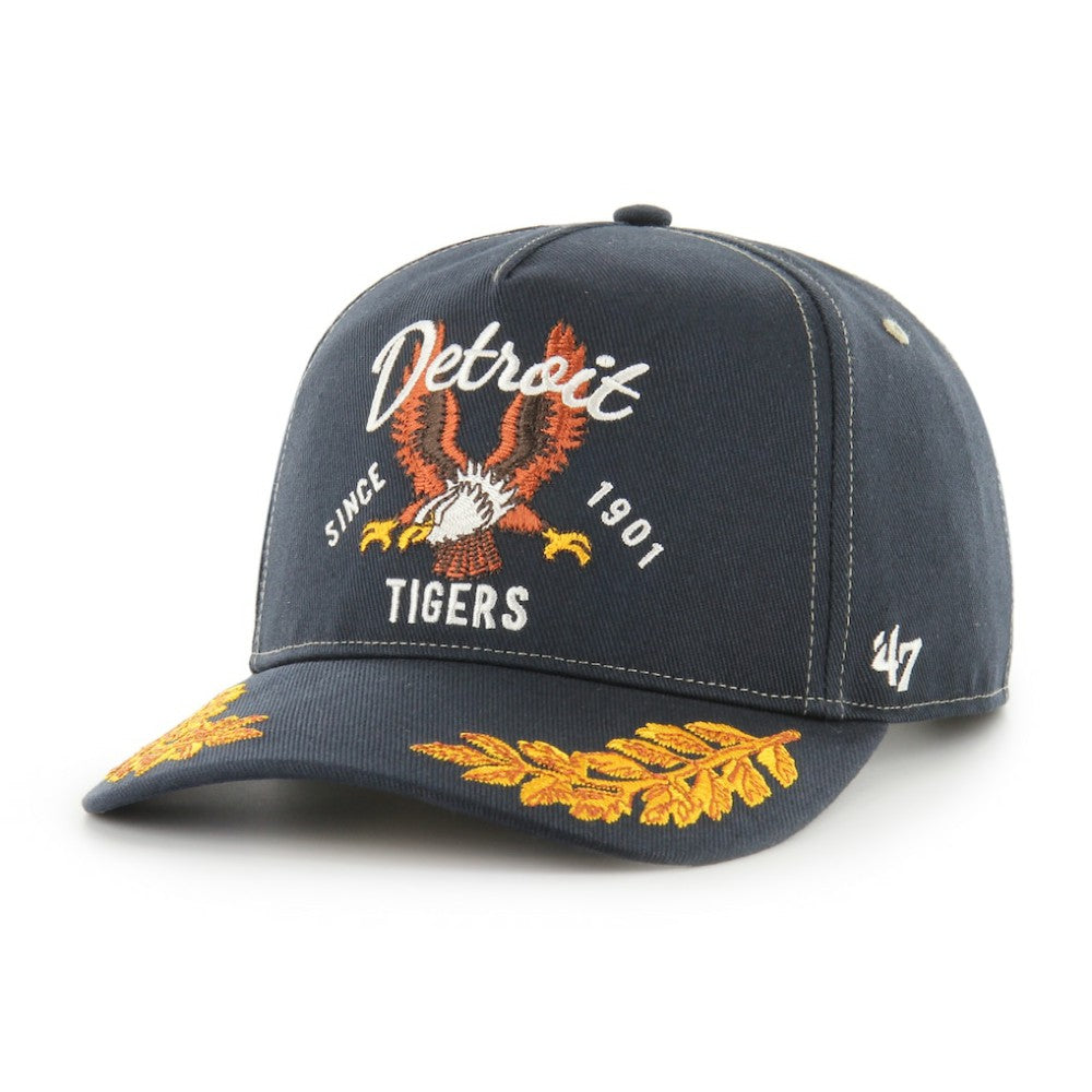 Detroit Tigers Keepsake Collection Adjustable Hitch Hat - Navy | 47 brand