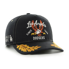 Los Angeles Dodgers Keepsake Collection Adjustable Hitch Hat - Black | 47 brand