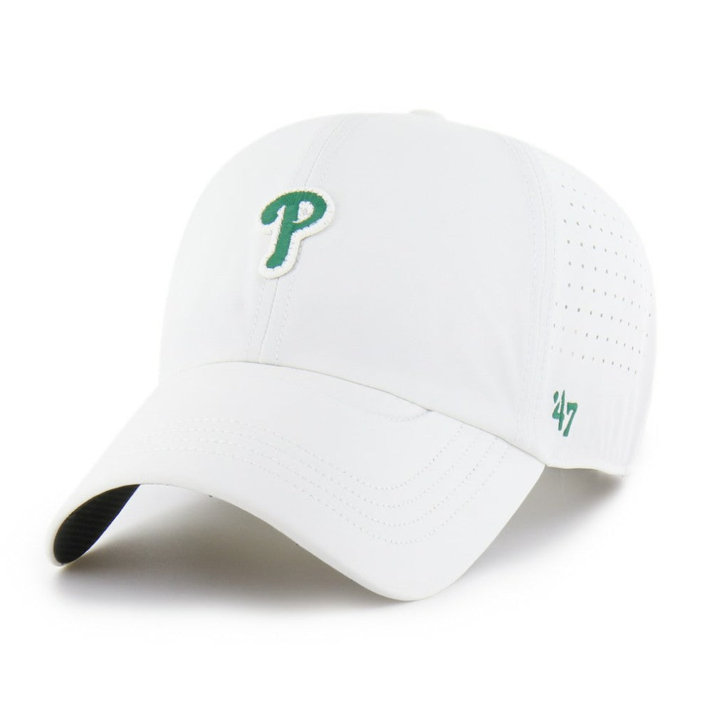 Philadelphia Phillies Elevated Greens Clean Up Adjustable Hat - White | 47 brand