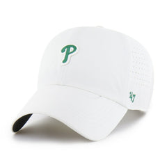 Philadelphia Phillies Elevated Greens Clean Up Adjustable Hat - White | 47 brand
