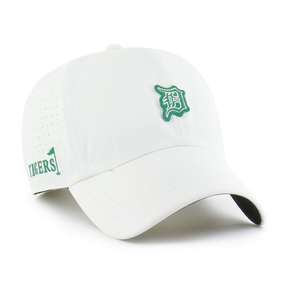 Detroit Tigers Elevated Greens Clean Up Adjustable Hat - White | 47 brand