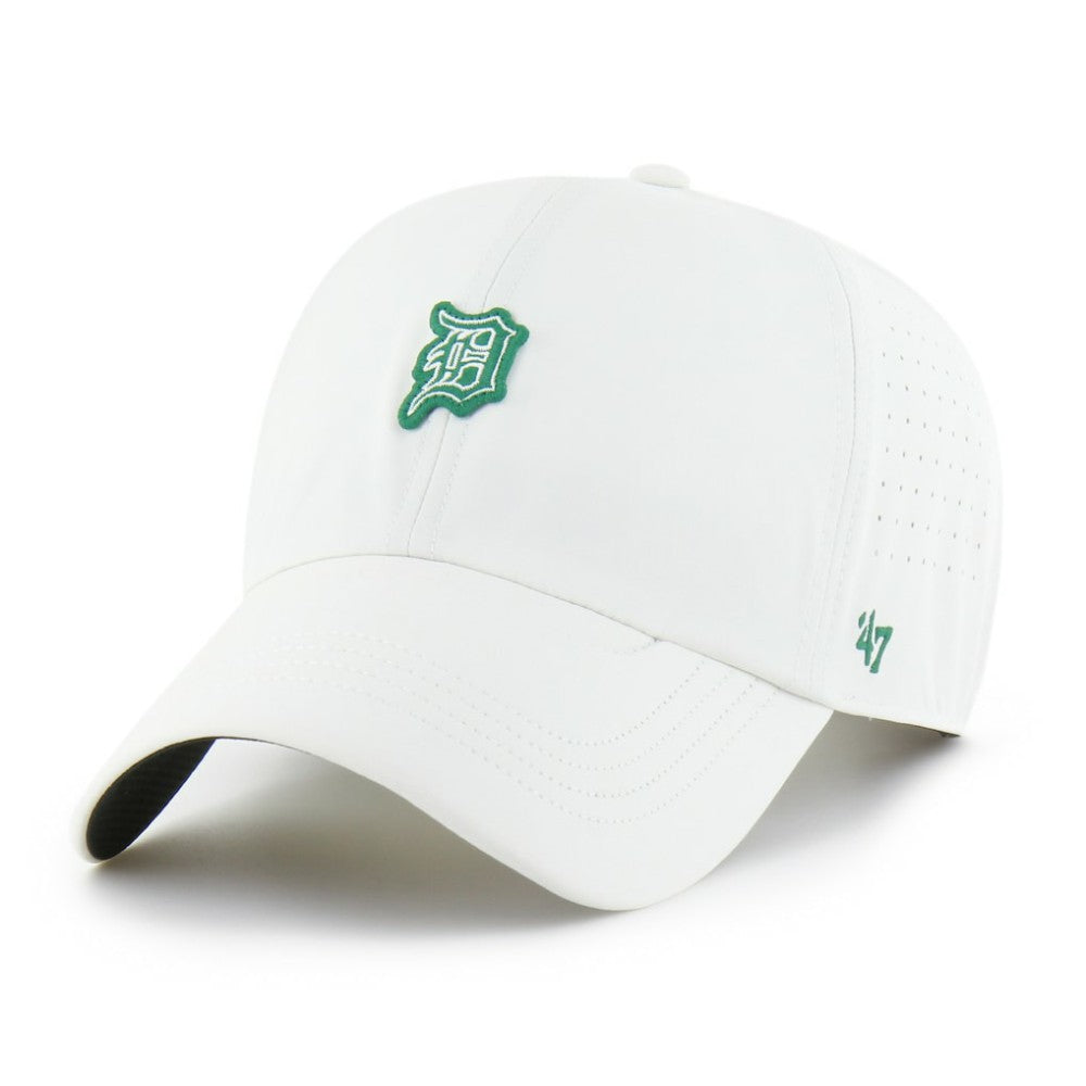 Detroit Tigers Elevated Greens Clean Up Adjustable Hat - White | 47 brand