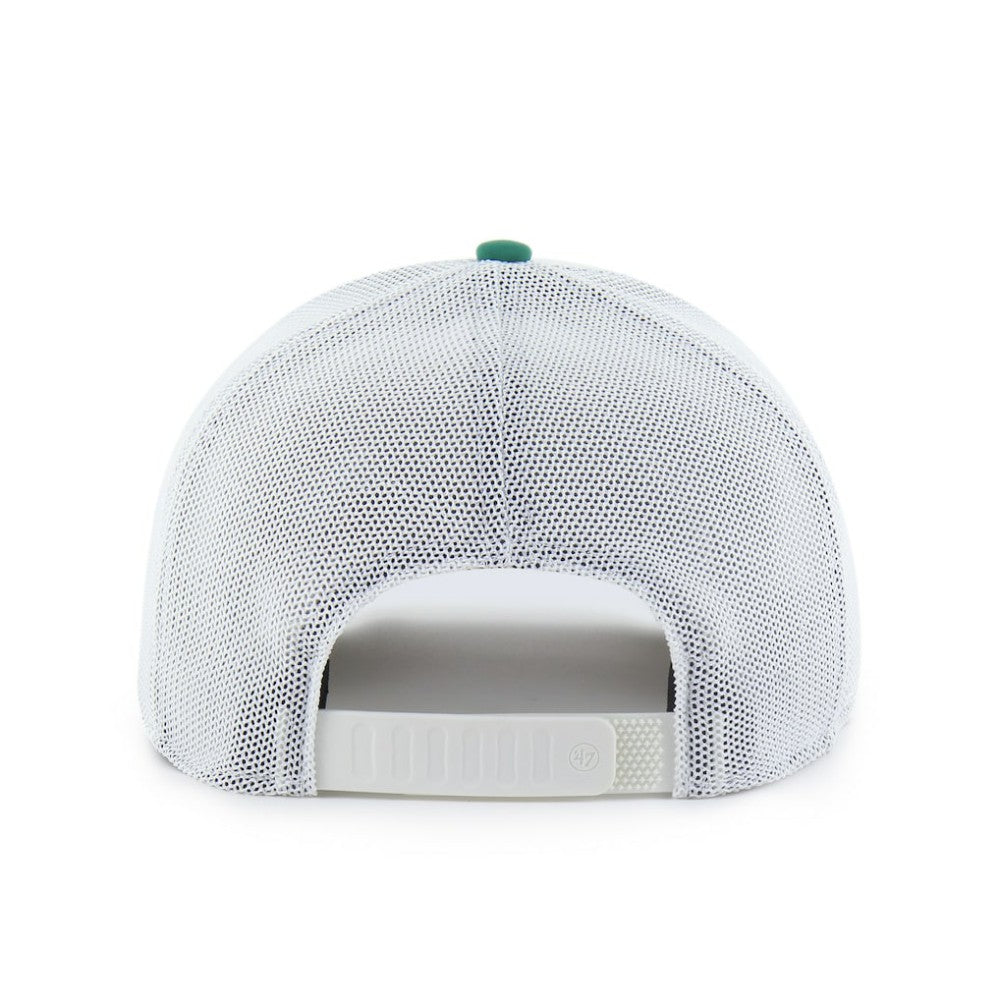 Detroit Tigers Elevated Greens Adjustable Trucker Hat - Kelly Green/White | 47 brand