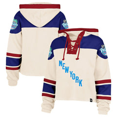 New York Rangers '47 Women's 2026 NHL Winter Classic Cropped Superior Lacer Hoodie