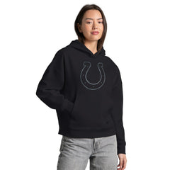 NFL Indianapolis Colts Starter Women's Rhinestone Relaxed Hoodie
