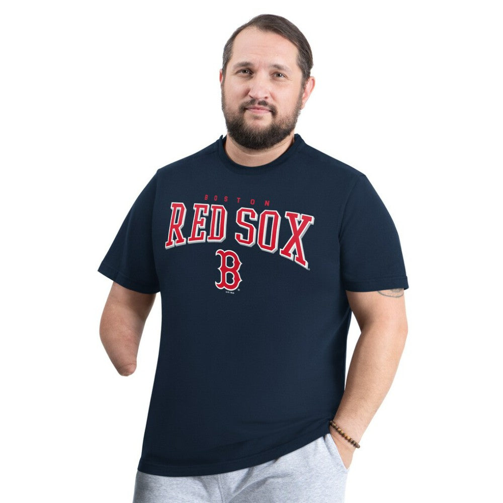 Boston Red Sox G-III Sports by Carl Banks Adaptive Classic Team Spirit T-Shirt - Navy