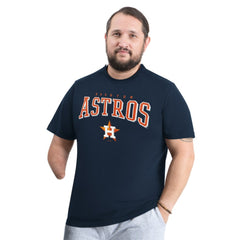 Houston Astros G-III Sports by Carl Banks Adaptive Classic Team Spirit T-Shirt - Navy
