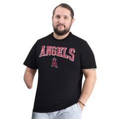 Los Angeles Angels G-III Sports by Carl Banks Adaptive Classic Team Spirit T-Shirt - Navy