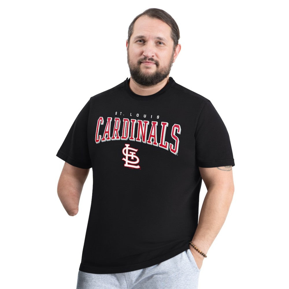 St. Louis Cardinals G-III Sports by Carl Banks Adaptive Classic Team Spirit T-Shirt - Navy