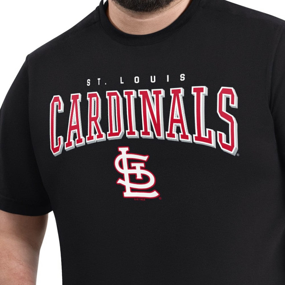 St. Louis Cardinals G-III Sports by Carl Banks Adaptive Classic Team Spirit T-Shirt - Navy