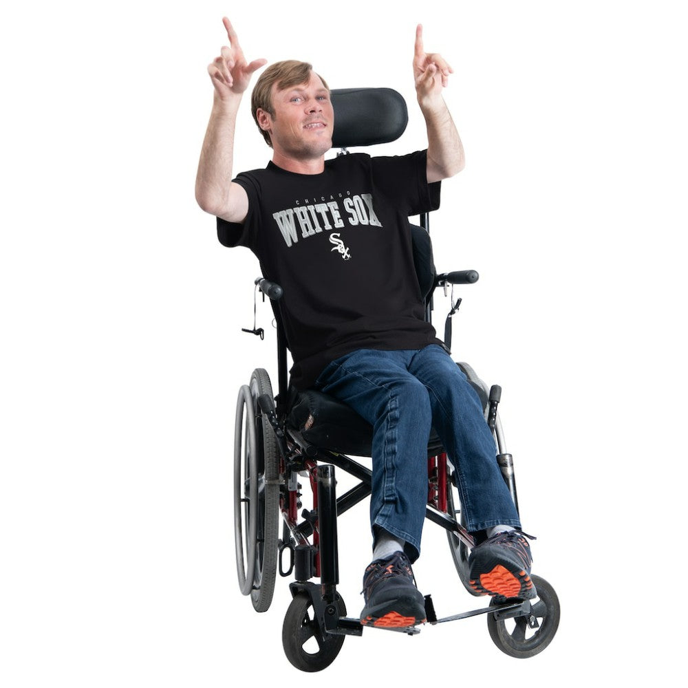 Chicago White Sox G-III Sports by Carl Banks Adaptive Classic Team Spirit T-Shirt - Black