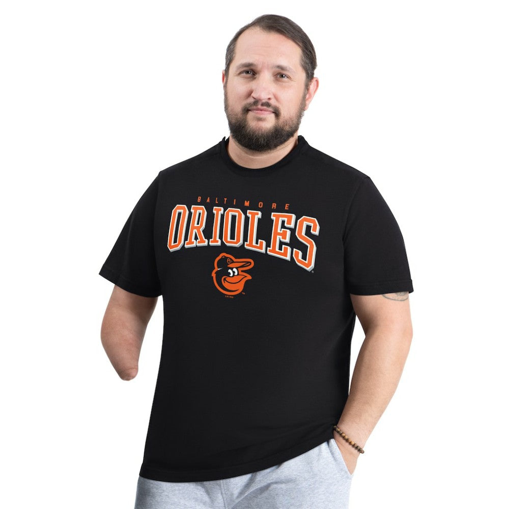Baltimore Orioles G-III Sports by Carl Banks Adaptive Classic Team Spirit T-Shirt - Black