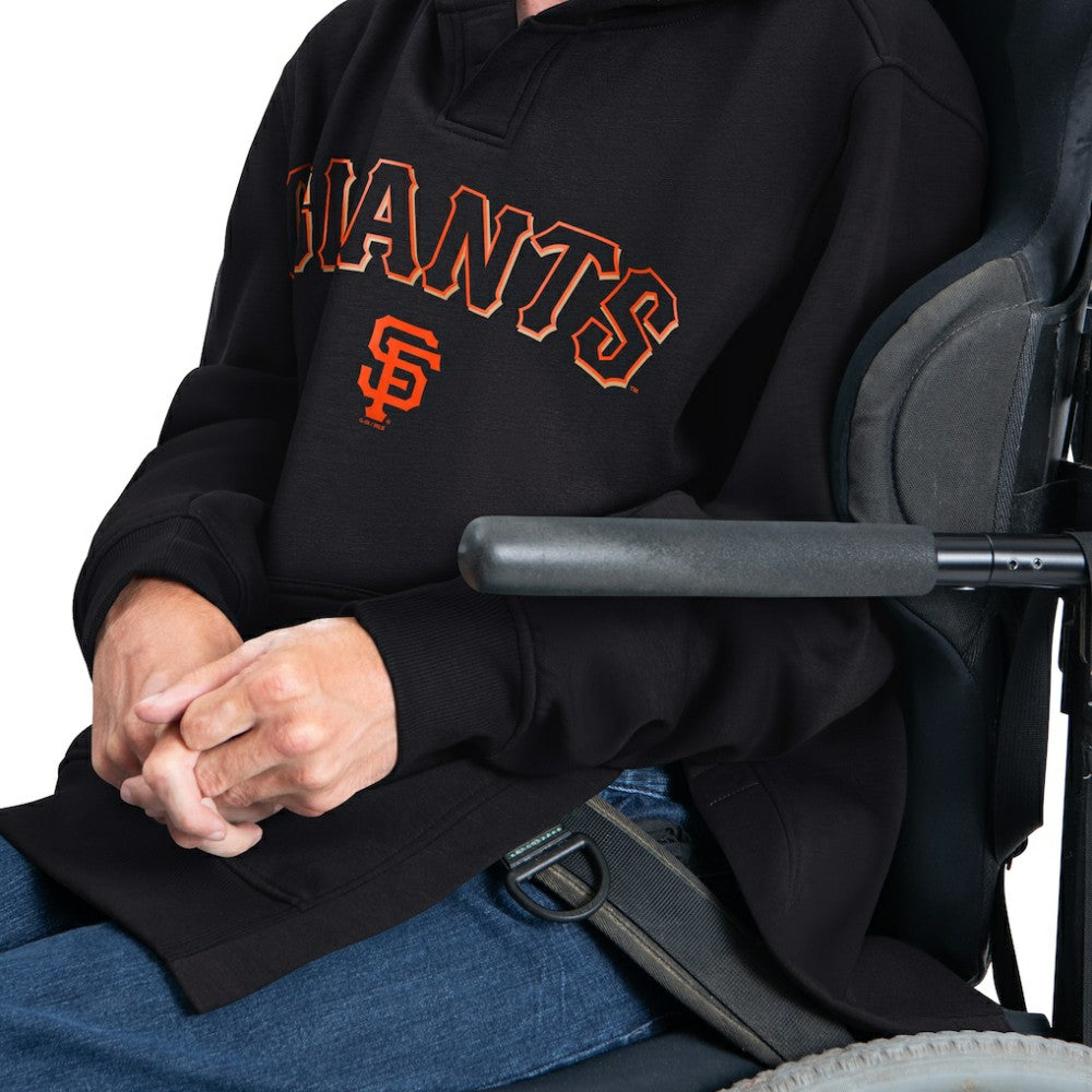 San Francisco Giants G-III Sports by Carl Banks Adaptive Lockup Fleece Hoodie - Black