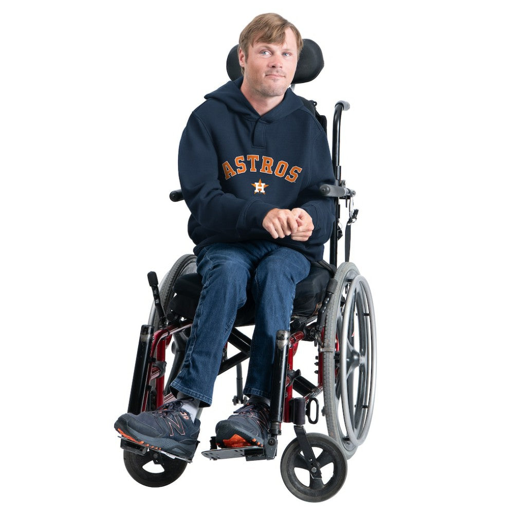 Houston Astros G-III Sports by Carl Banks Adaptive Lockup Fleece Hoodie - Navy