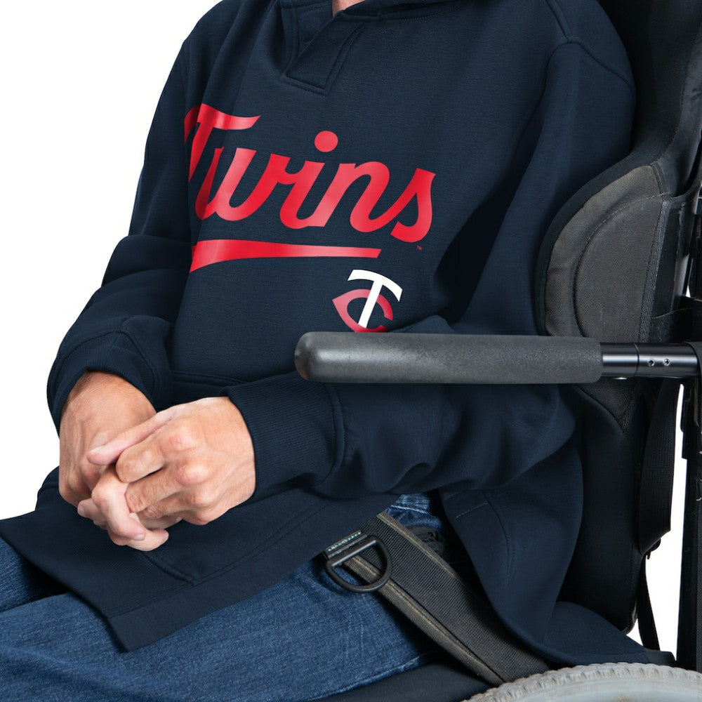 Minnesota Twins G-III Sports by Carl Banks Adaptive Lockup Fleece Hoodie - Navy