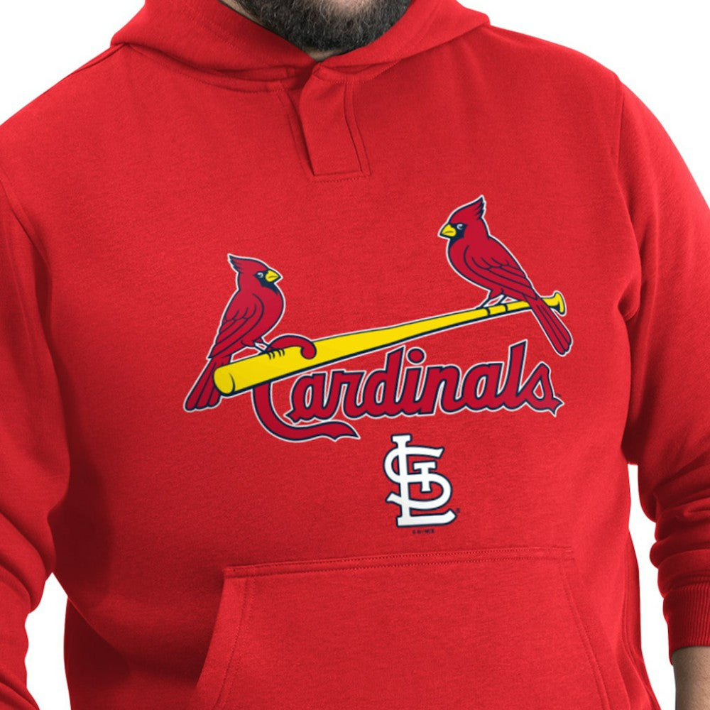 St. Louis Cardinals G-III Sports by Carl Banks Adaptive Lockup Fleece Hoodie - Red