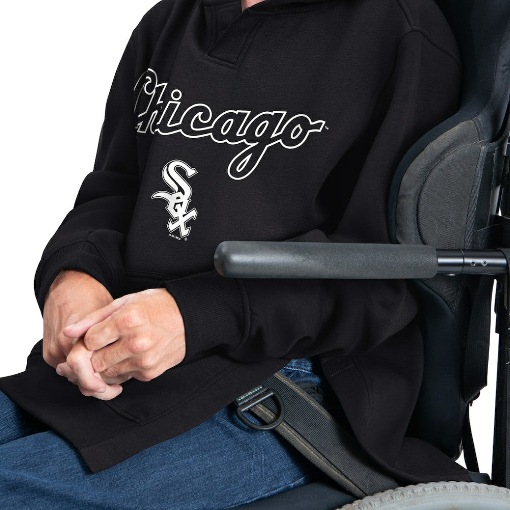 Chicago White Sox G-III Sports by Carl Banks Adaptive Lockup Fleece Hoodie - Black