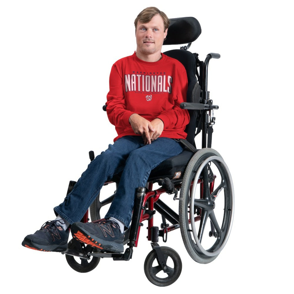 Washington Nationals G-III Sports by Carl Banks Adaptive Long Sleeve T-Shirt - Red
