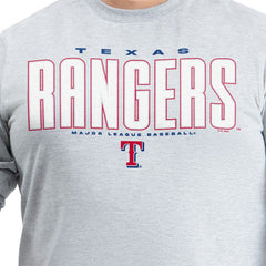 Texas Rangers G-III Sports by Carl Banks Adaptive Long Sleeve T-Shirt - Gray