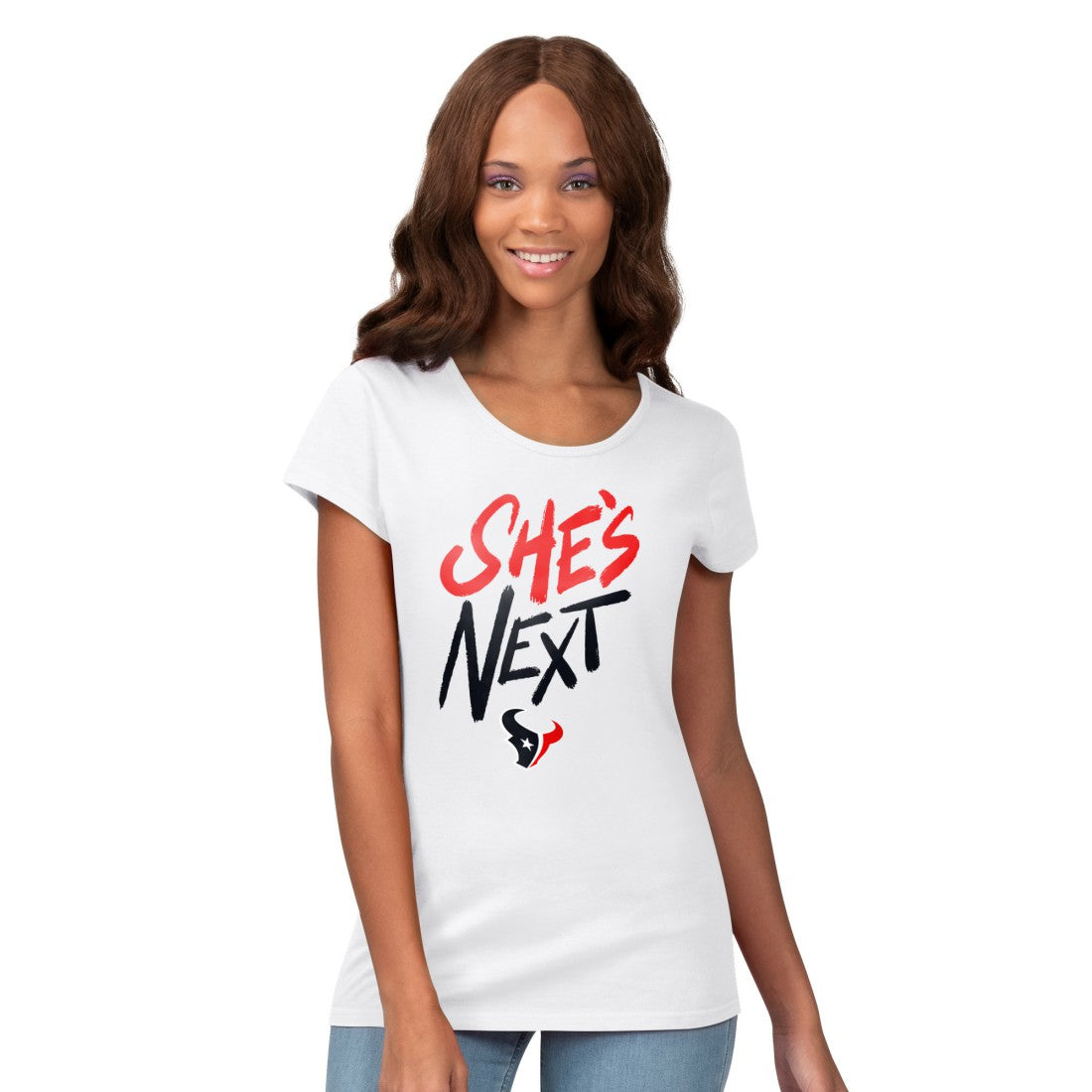 NFL Houston Texans G-III 4Her by Carl Banks Women's She's Next Endzone T-Shirt