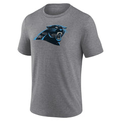 NFL Carolina Panthers Heritage Custom Name & Number Tri-Blend T-Shirt