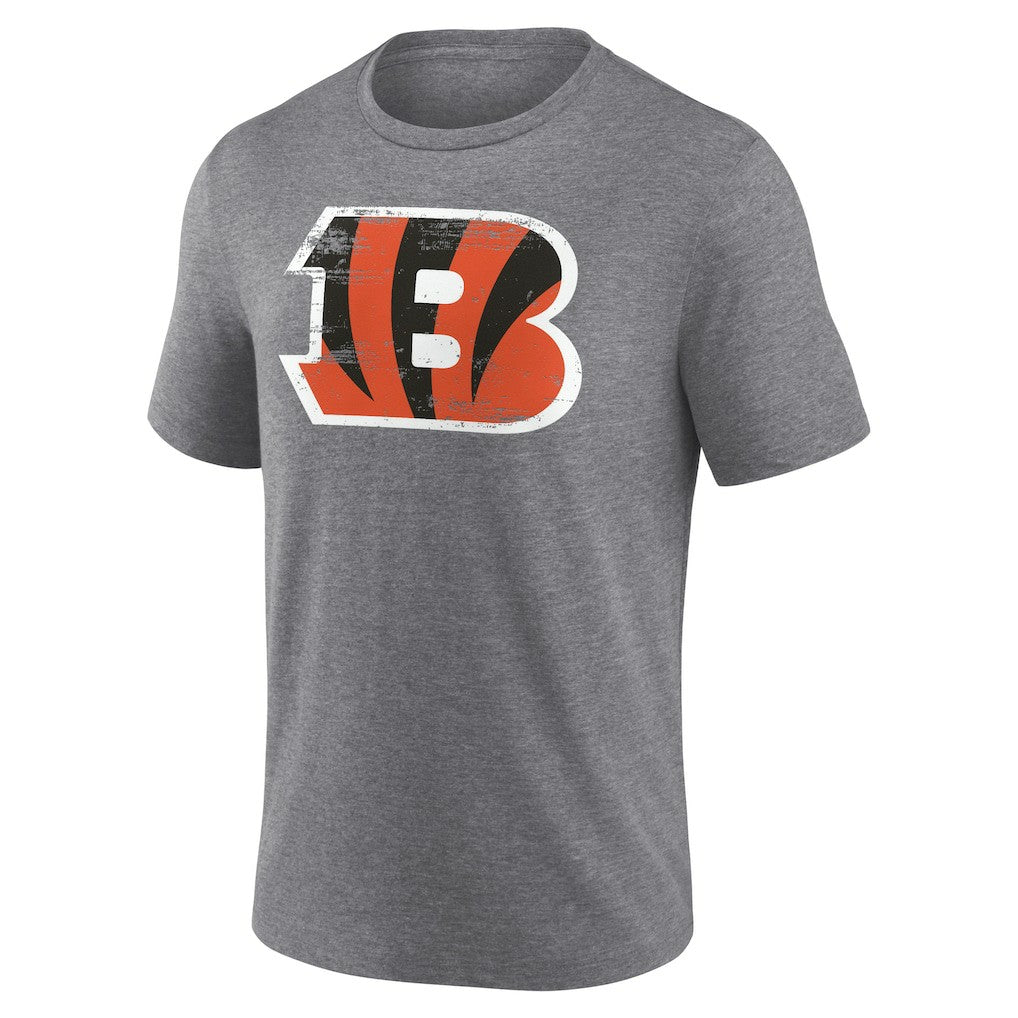NFL Cincinnati Bengals Heritage Custom Name & Number Tri-Blend T-Shirt