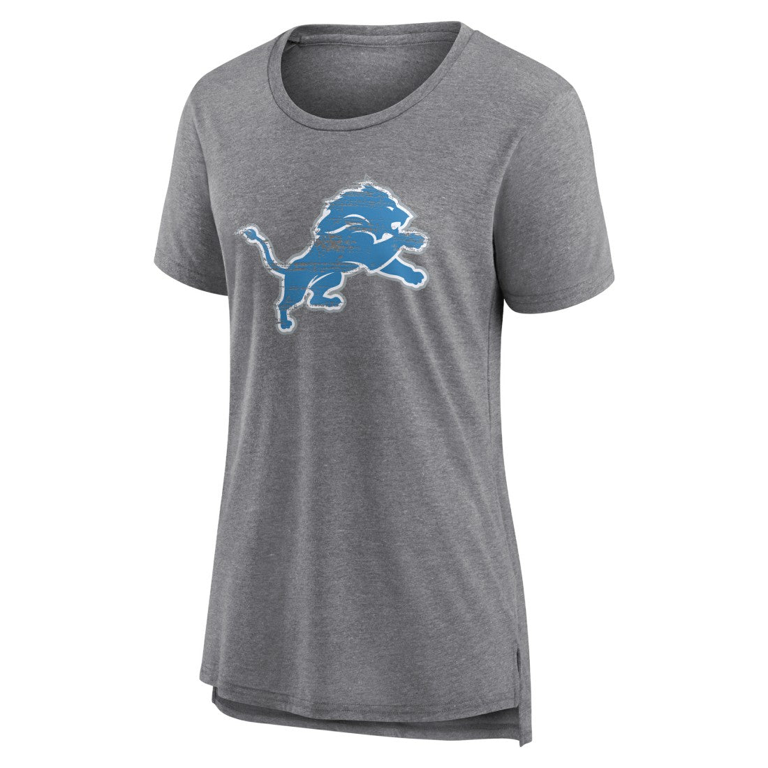 NFL Detroit Lions Women's Heritage Custom Name & Number Tri-Blend T-Shirt