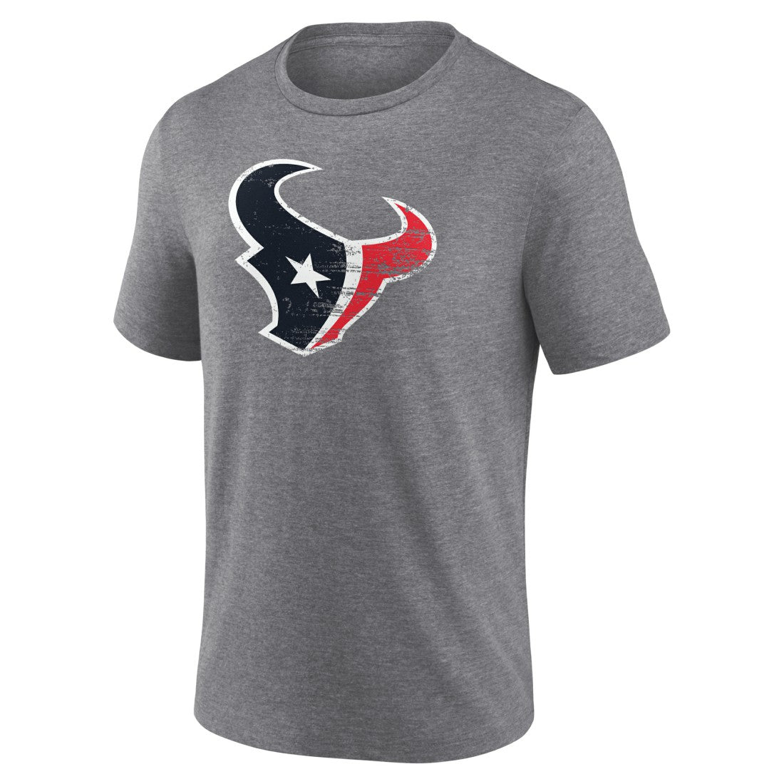 NFL Houston Texans Heritage Custom Name & Number Tri-Blend T-Shirt