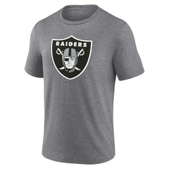 NFL Las Vegas Raiders Heritage Custom Name & Number Tri-Blend T-Shirt