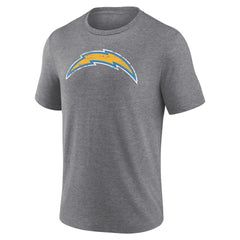NFL Los Angeles Chargers Heritage Custom Name & Number Tri-Blend T-Shirt