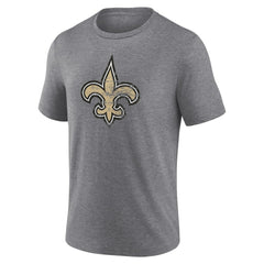 NFL New Orleans Saints Heritage Custom Name & Number Tri-Blend T-Shirt