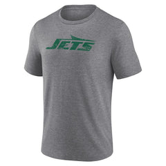 NFL New York Jets Heritage Custom Name & Number Tri-Blend T-Shirt