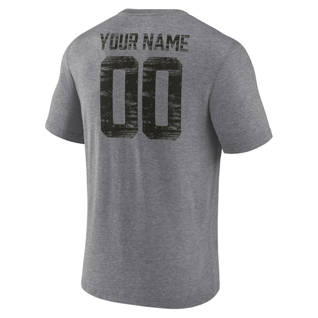 NFL Tampa Bay Buccaneers Heritage Custom Name & Number Tri-Blend T-Shirt
