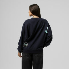 Seattle Kraken Mitchell & Ness Women's Vintage Crewneck Sweatshirt