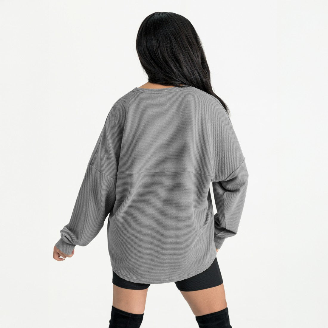NFL Green Bay Packers Gameday Couture Women's Oversized Sweet Victory Corded Sweatshirt