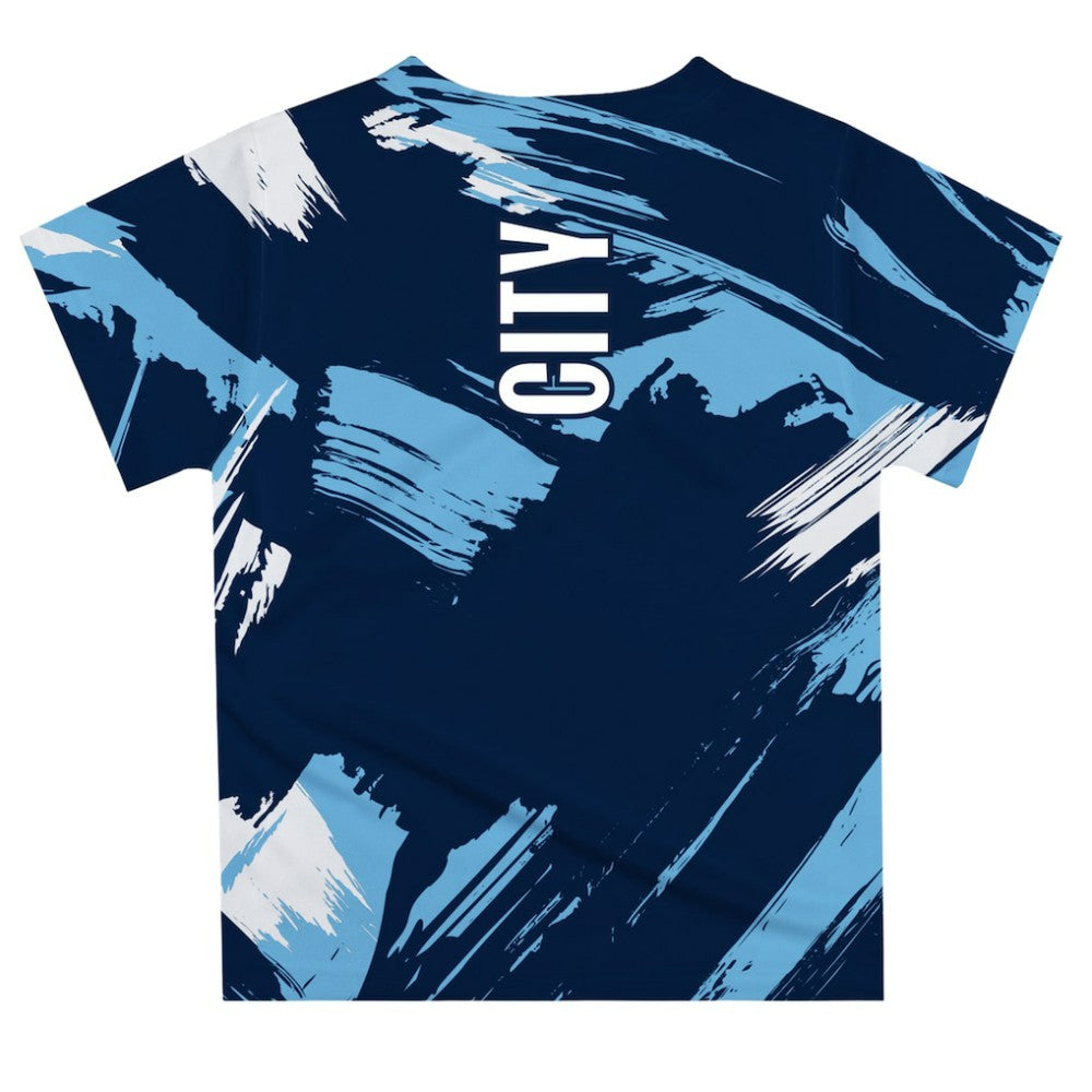 Manchester City Vive La Fete Youth Paint Brush T-Shirt / Soccer Outlet