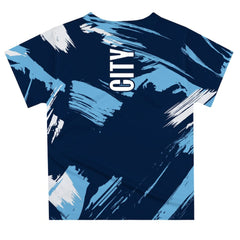 Manchester City Vive La Fete Youth Paint Brush T-Shirt / Soccer Outlet