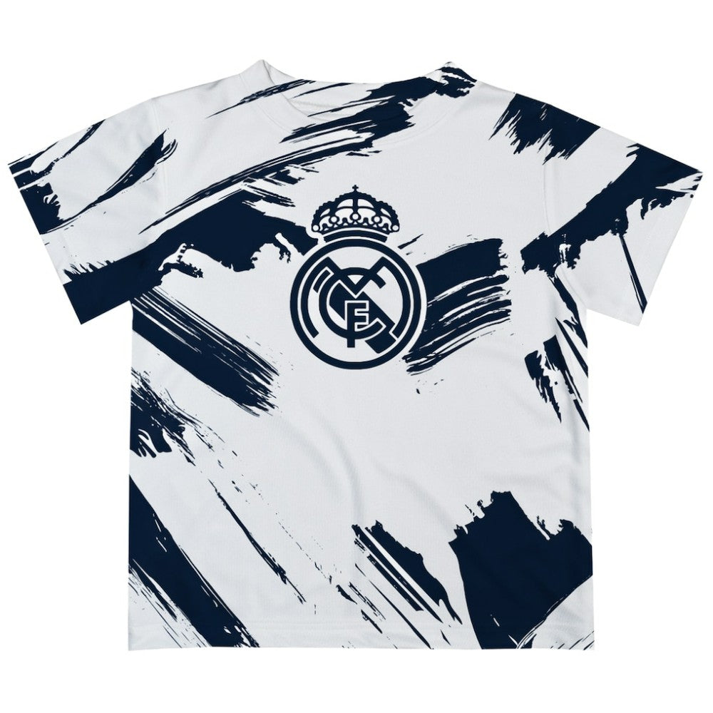 Real Madrid Vive La Fete Youth Paint Brush T-Shirt / Soccer Sale