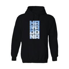 Diego Maradona Argentina National Team Vive La Fete Women's Portrait Pullover Hoodie / Soccer Outlet