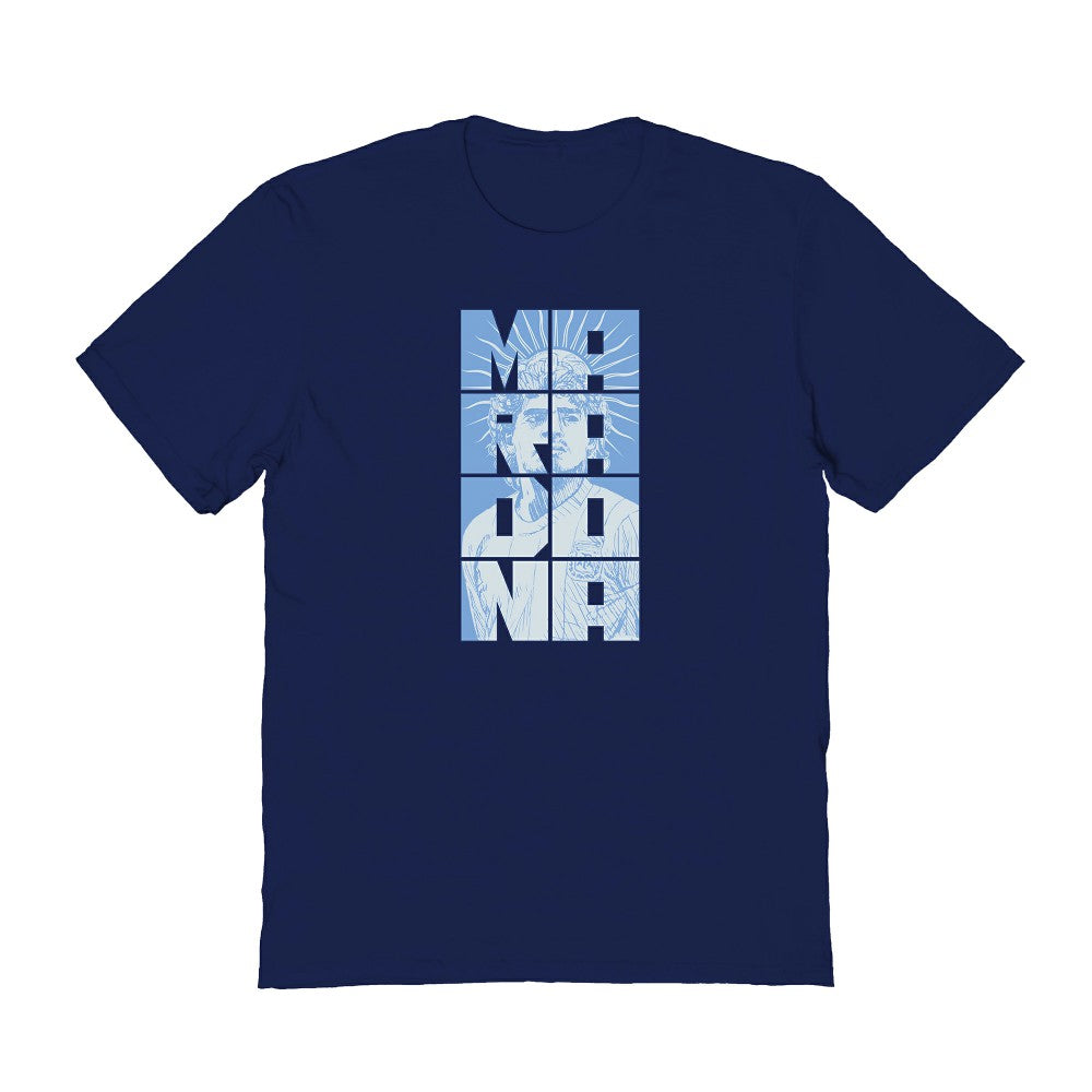 Diego Maradona Argentina National Team Vive La Fete Women's Portrait T-Shirt / Soccer Discount
