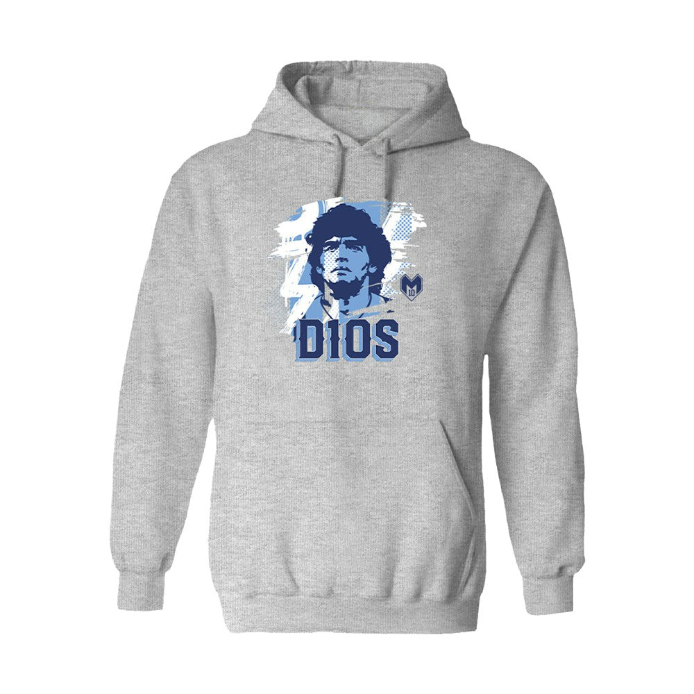 Diego Maradona Argentina National Team Vive La Fete D10S Hoodie / Soccer On sale