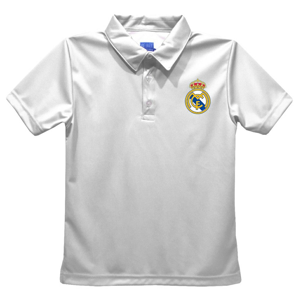 Real Madrid Vive La Fete Youth Solid Polo / Soccer Hot sale