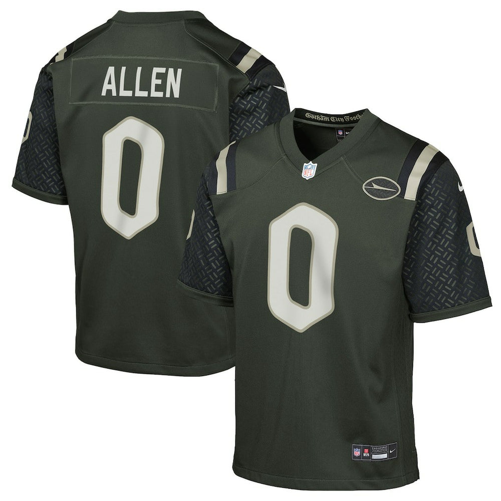 NFL New York Jets Braelon Allen  Youth 2025 Rivalries Collection Game Jersey