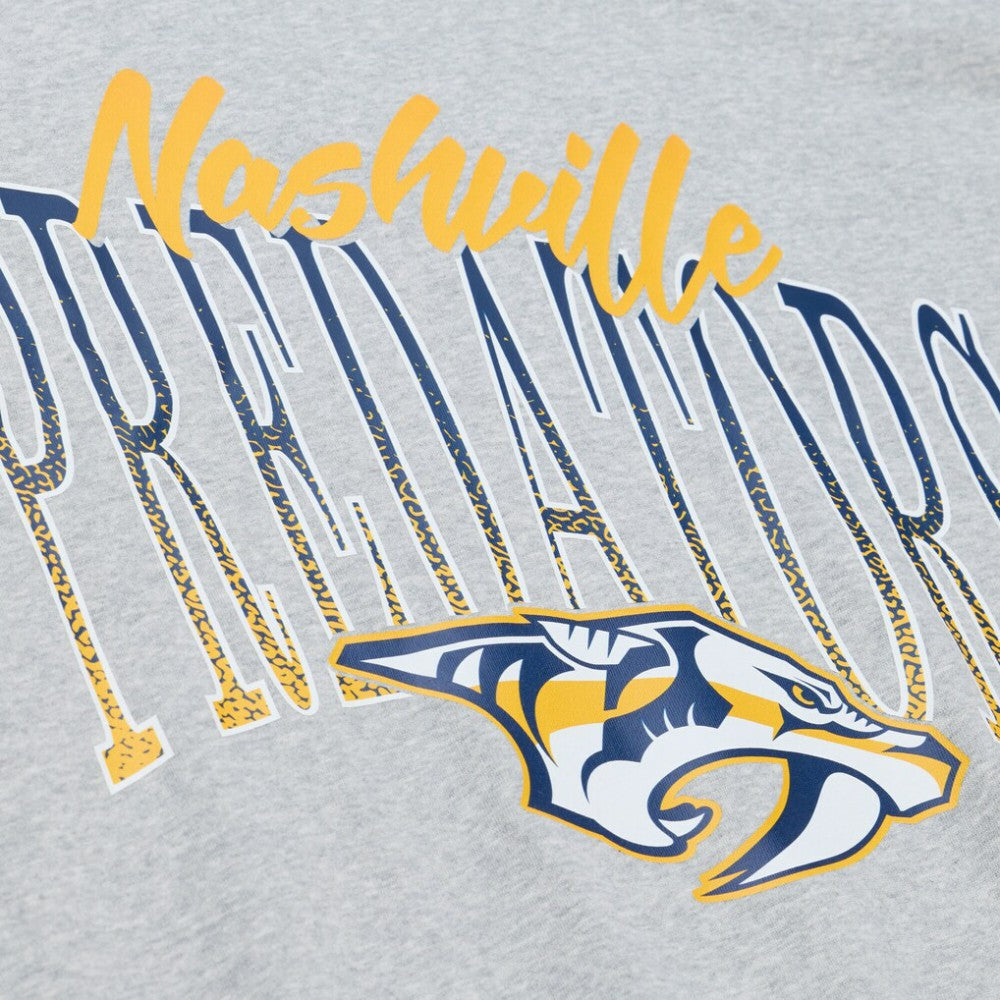Nashville Predators Mitchell & Ness Women's Hockey Night Sweatshirt