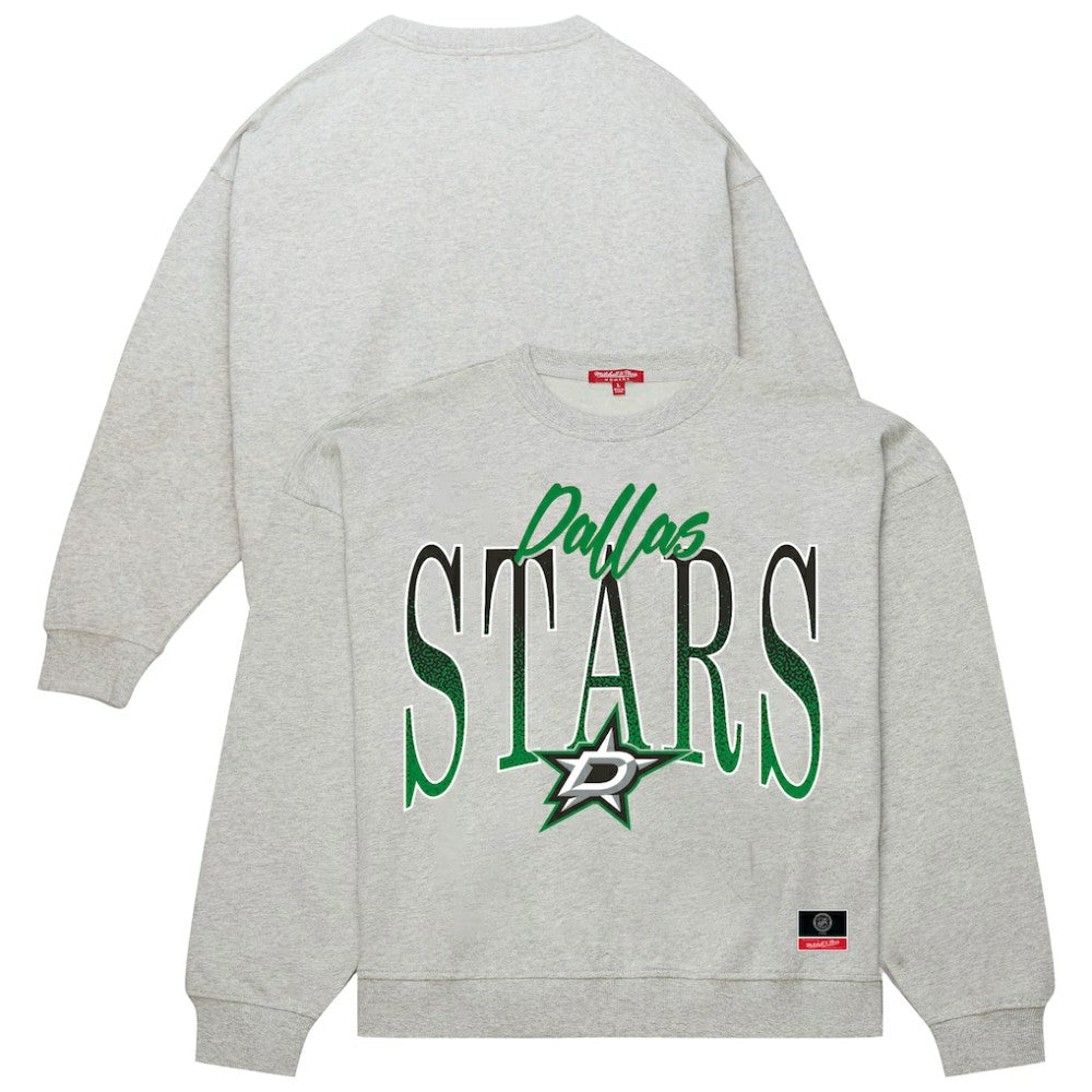 Dallas Stars Mitchell & Ness Women's Hockey Night Sweatshirt