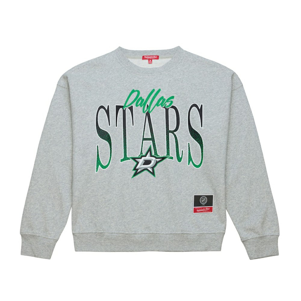 Dallas Stars Mitchell & Ness Women's Hockey Night Sweatshirt