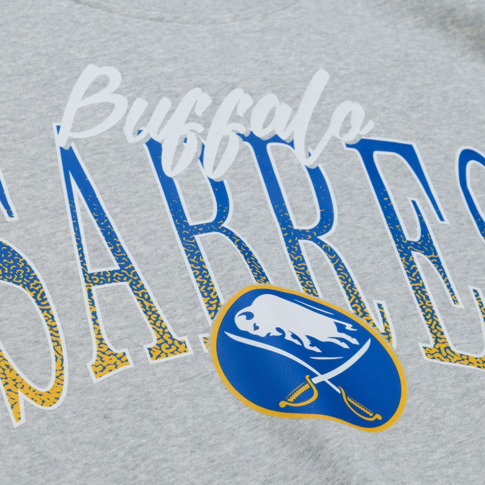 Buffalo Sabres Mitchell & Ness Women's Hockey Night Sweatshirt